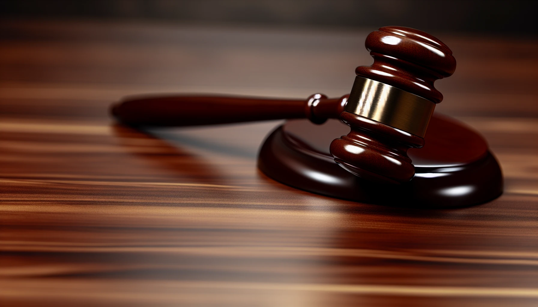 A gavel on a table, representing the legal insights and understanding bankruptcy laws